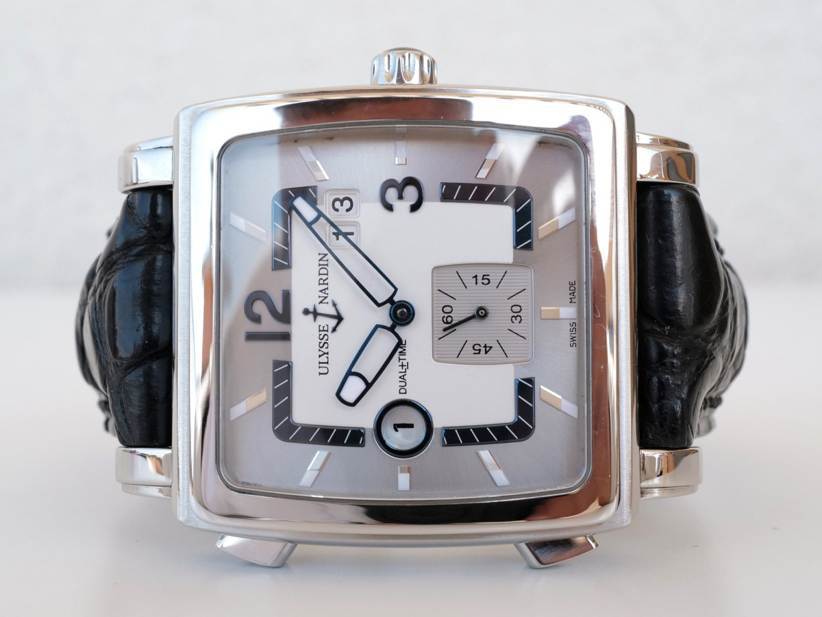 Швейцарський годинник Ulysse Nardin Classic Quadrato Dual Time 42 