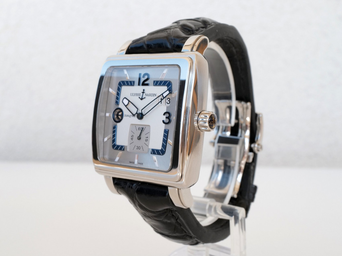 Швейцарський годинник Ulysse Nardin Classic Quadrato Dual Time 42 