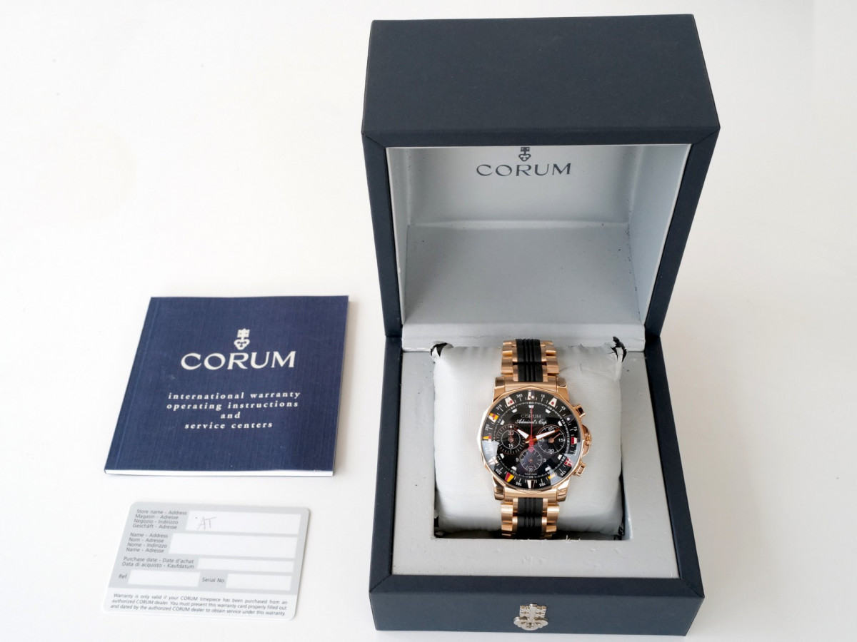 Швейцарський годинник Corum Admiral's Cup Chronograph 18K Rose Gold