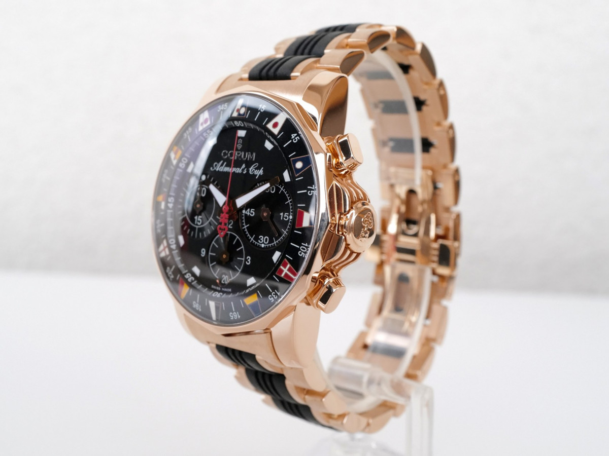 Швейцарський годинник Corum Admiral's Cup Chronograph 18K Rose Gold