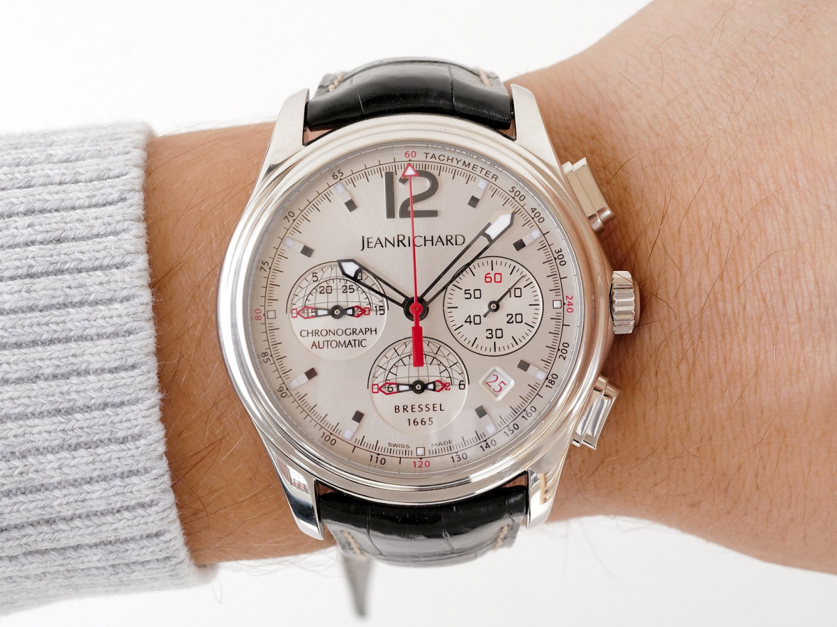Швейцарський годинник JeanRichard Bressel 1665 Automatic Chronograph