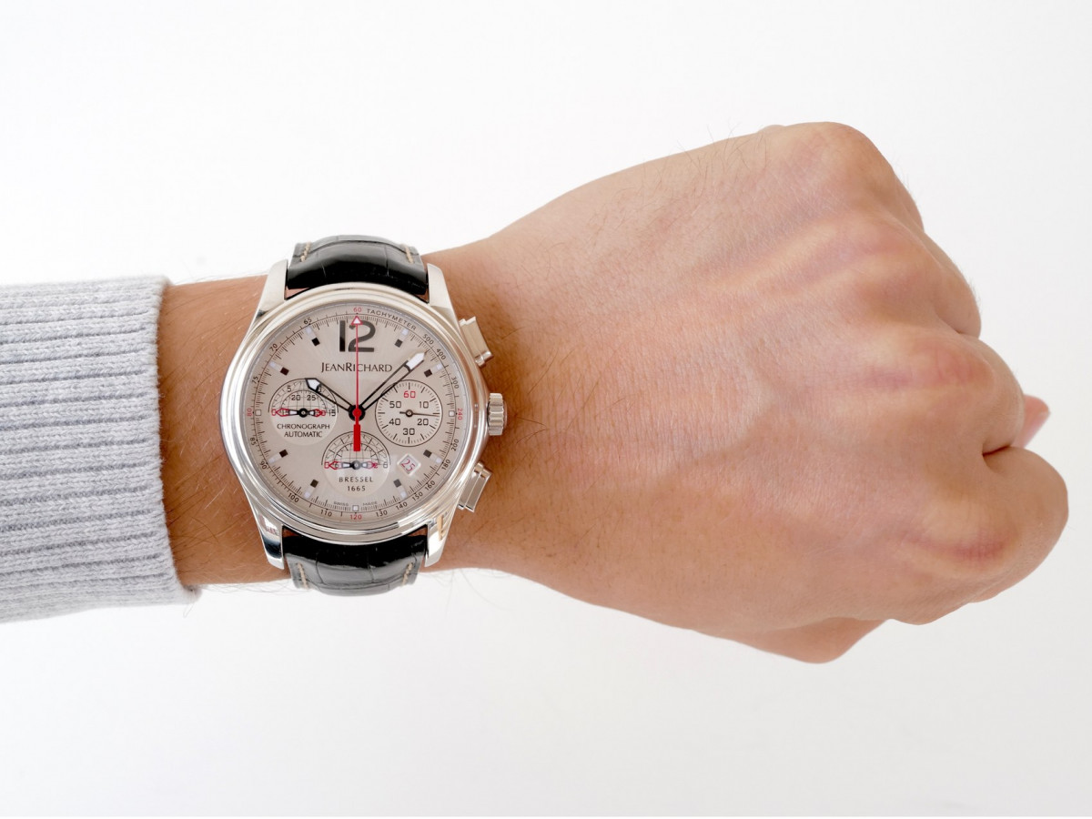 Швейцарський годинник JeanRichard Bressel 1665 Automatic Chronograph