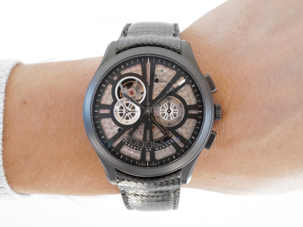 Швейцарський годинник Zenith Grande Class Open Concept El Primero Titanium