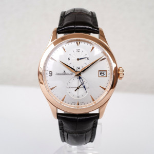 Швейцарський годинник Jaeger-LeCoultre Master Control Hometime GMT 18K Rose Gold 40
