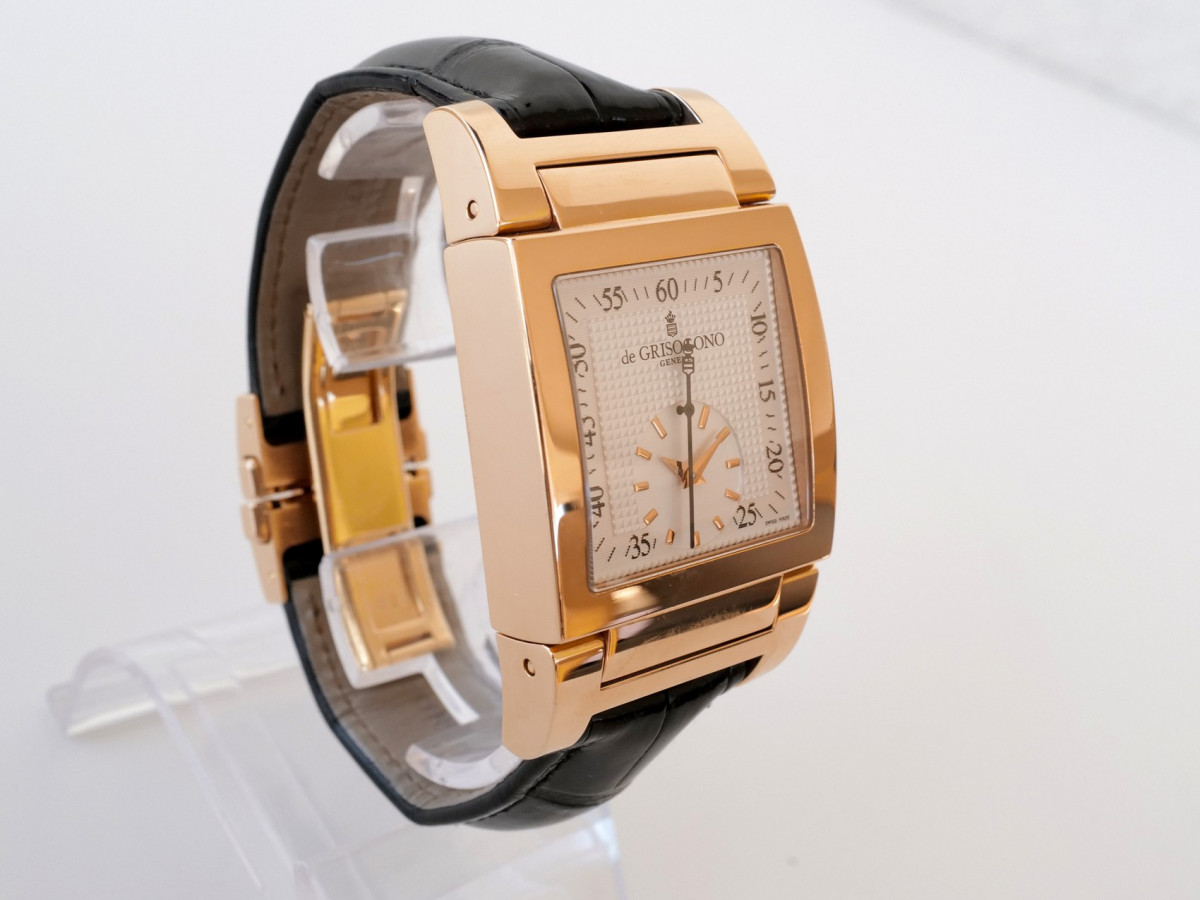 Швейцарський годинник De Grisogono Instrumento Uno Grande Seconde 18K Rose Gold Automatic