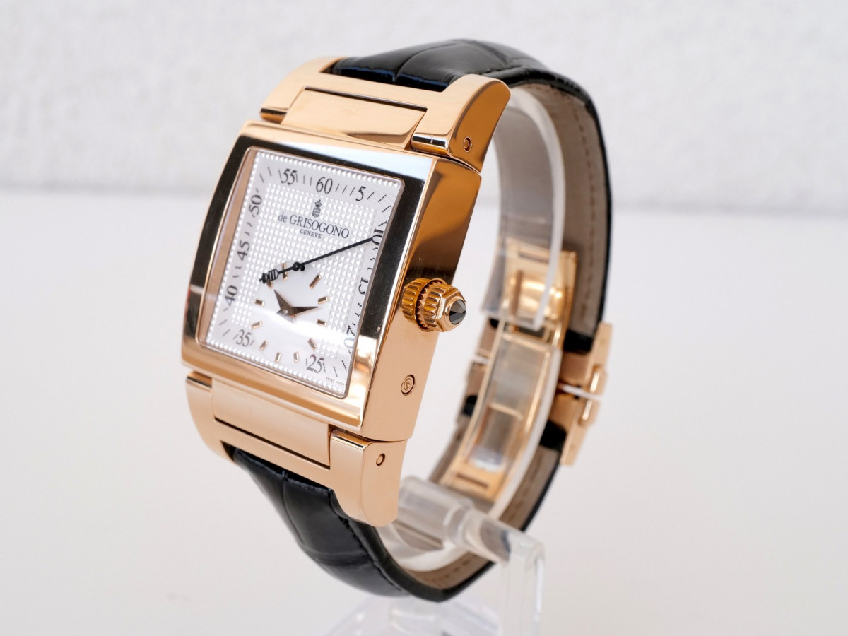 Швейцарський годинник De Grisogono Instrumento Uno Grande Seconde 18K Rose Gold Automatic