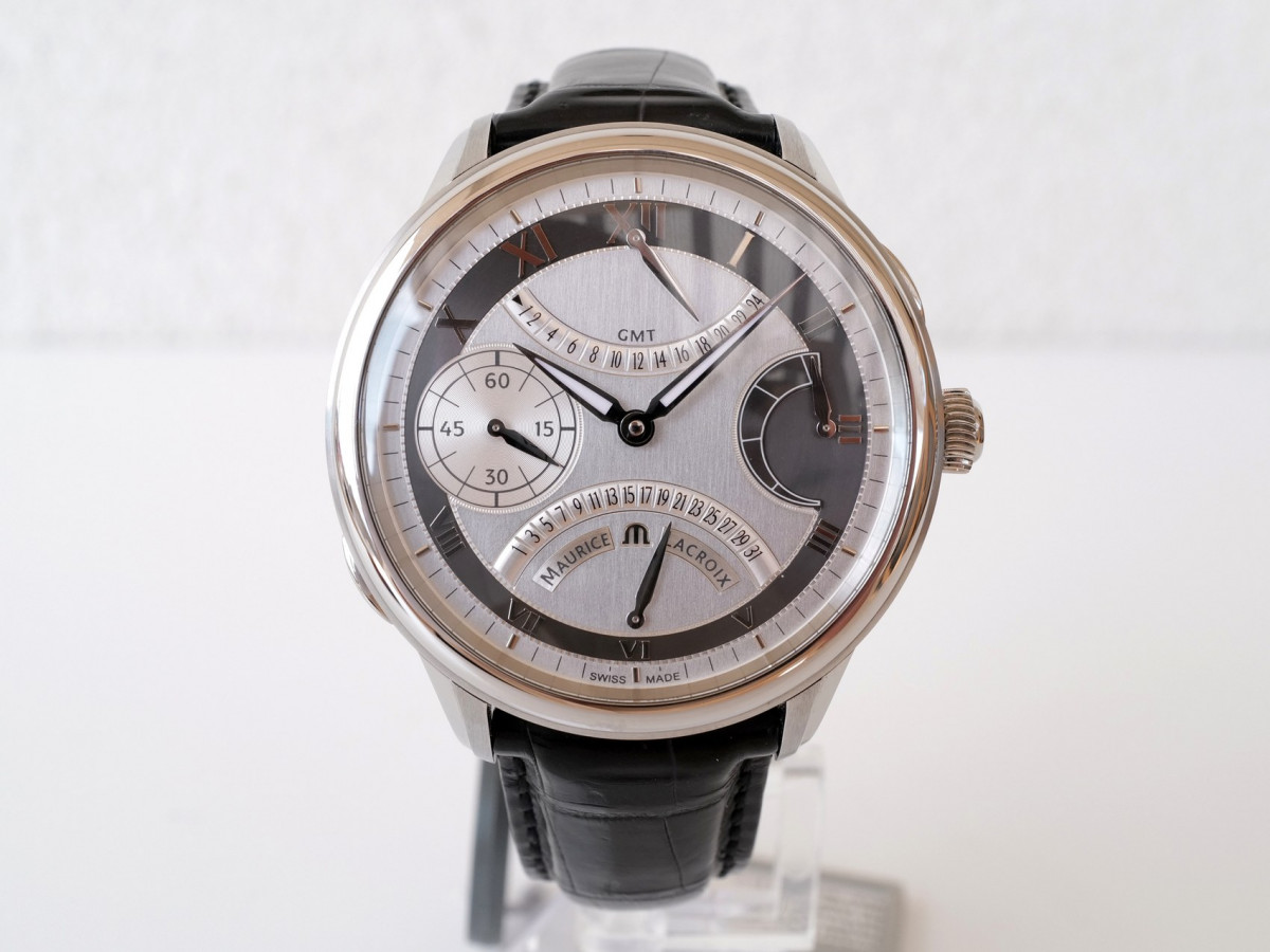 Swiss watch Masterpiece Calendrier Double Retrograde Silver