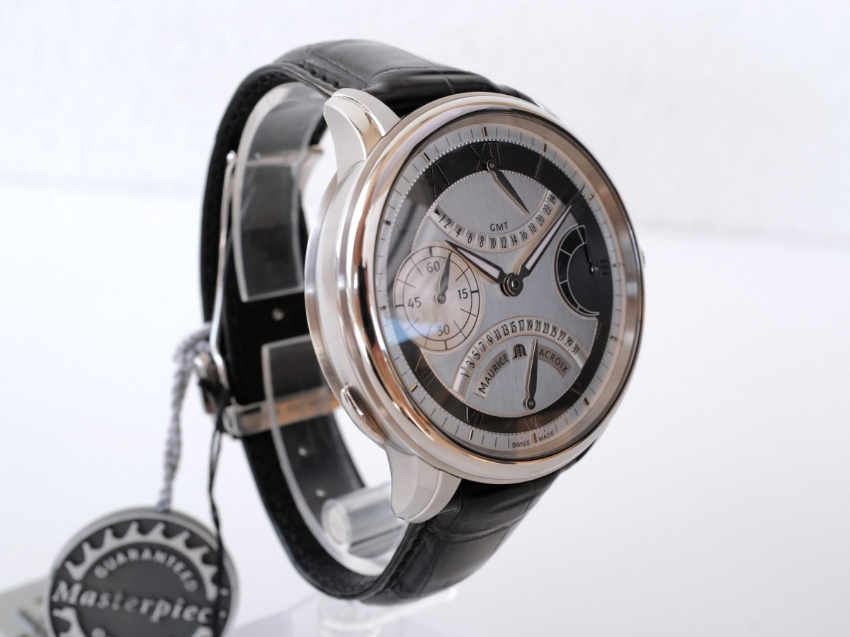 Swiss watch Masterpiece Calendrier Double Retrograde Silver