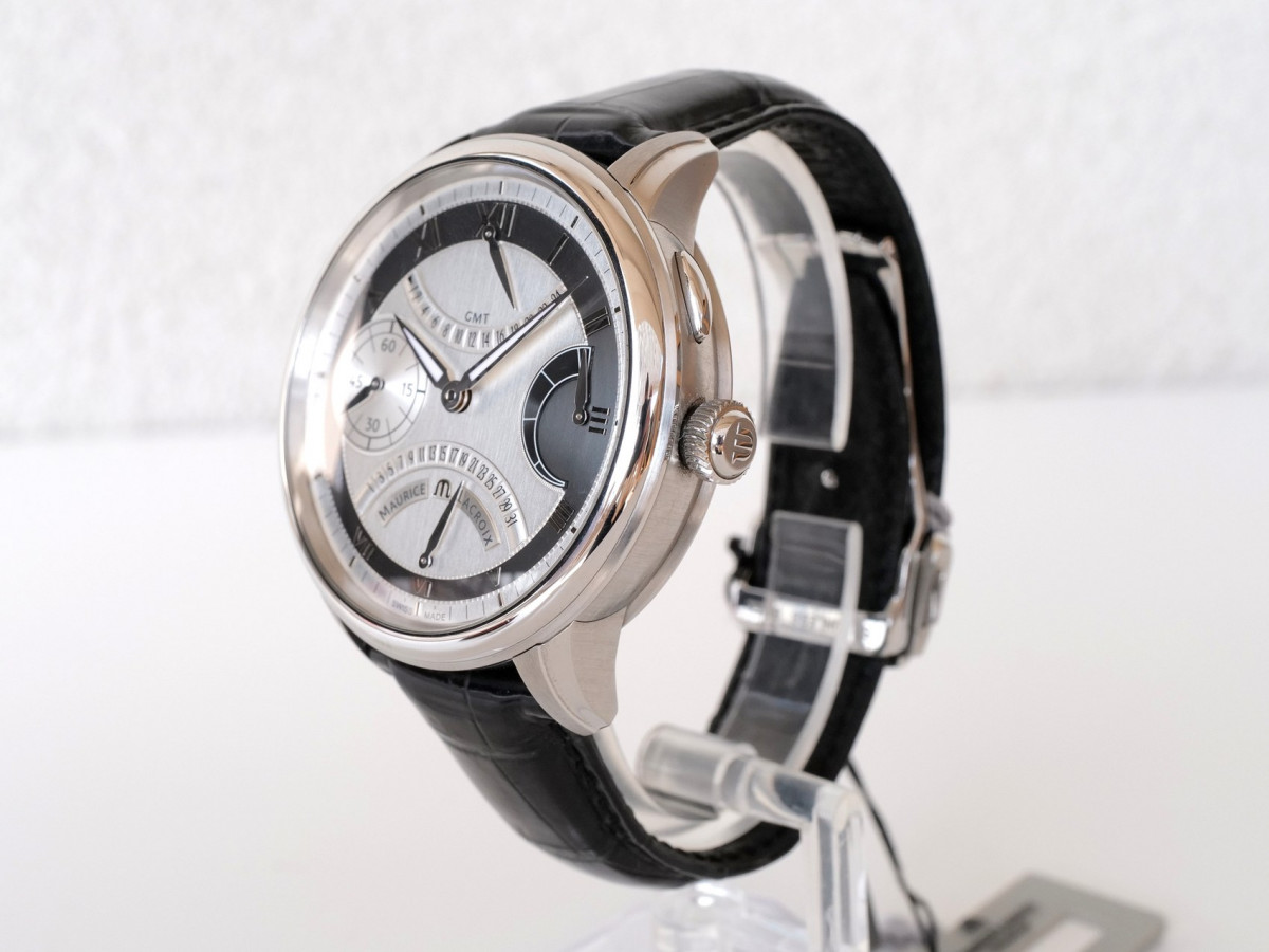 Swiss watch Masterpiece Calendrier Double Retrograde Silver