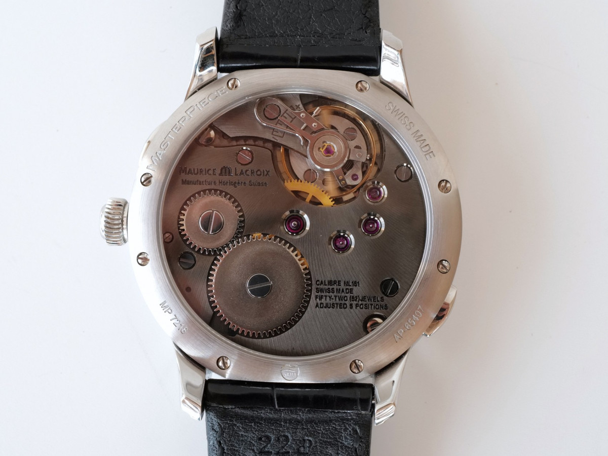 Swiss watch Masterpiece Calendrier Double Retrograde Silver