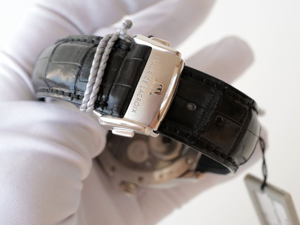 Swiss watch Masterpiece Calendrier Double Retrograde Silver