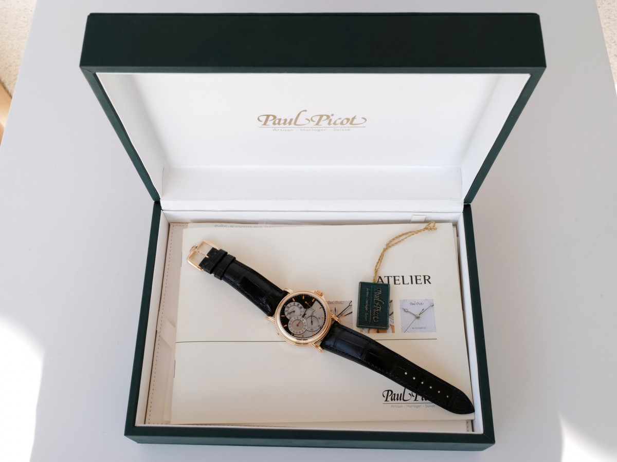 Швейцарський годинник Paul Picot Atelier Regulator 18K Rose Gold