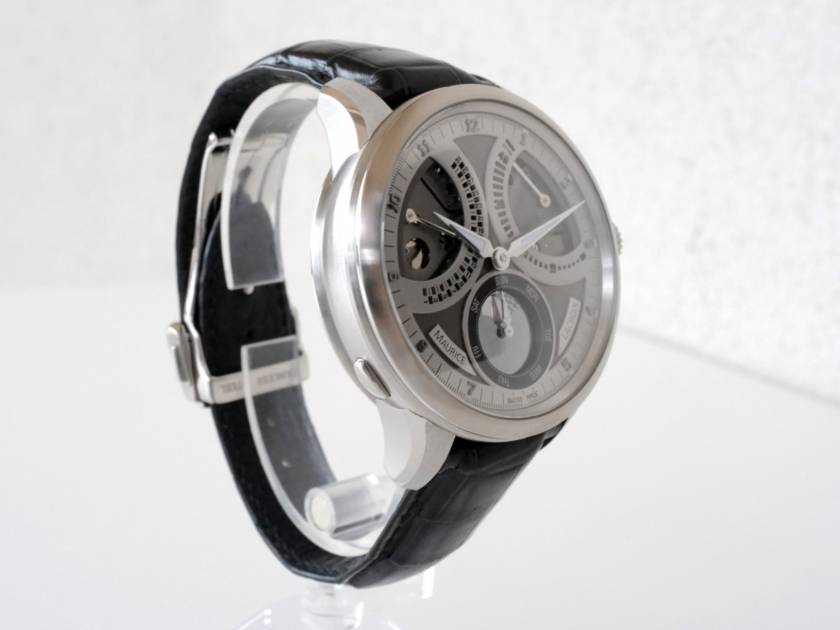 Swiss watch Masterpiece Lune Retrograde Limited Edition Skeleton Manual Wind