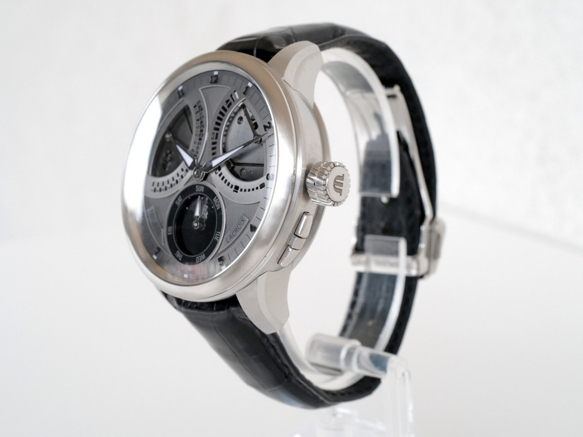 Swiss watch Masterpiece Lune Retrograde Limited Edition Skeleton Manual Wind