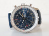 Швейцарские часы Breitling Navitimer World Chronograph GMT Blue Dial