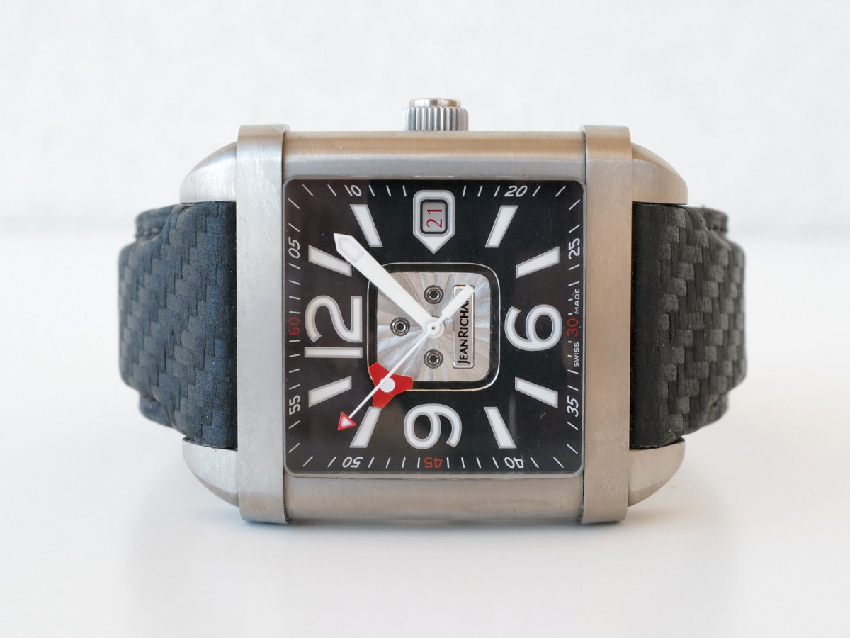 Швейцарський годинник JeanRichard Paramount Time Square Titanium