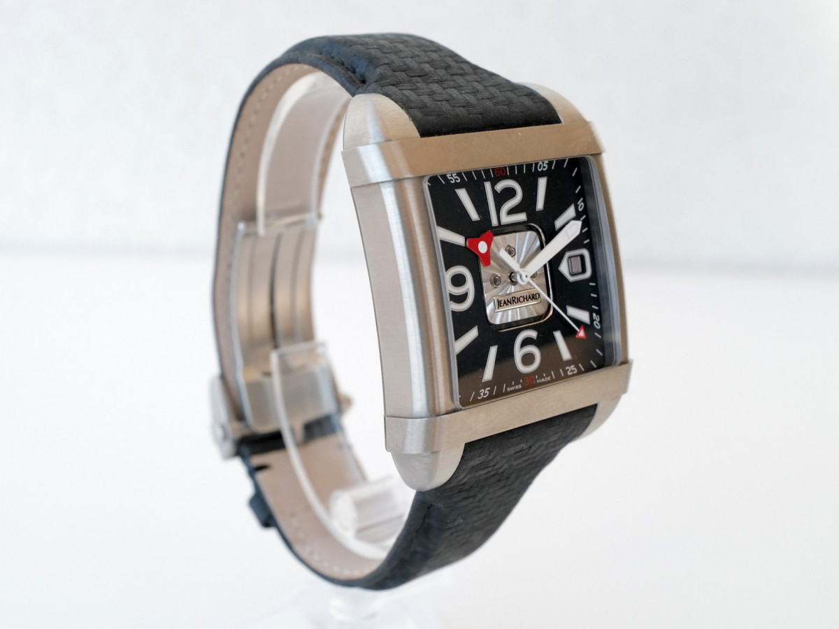 Швейцарський годинник JeanRichard Paramount Time Square Titanium