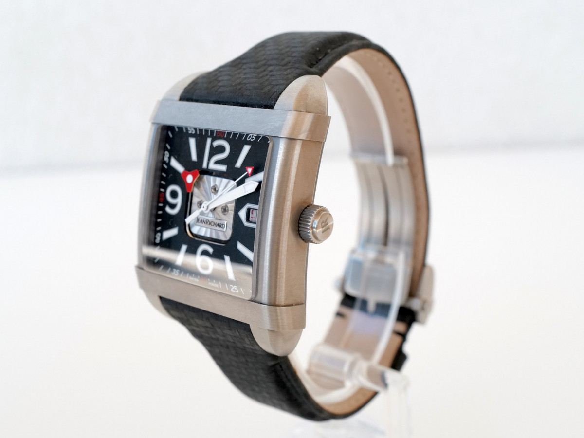 Швейцарський годинник JeanRichard Paramount Time Square Titanium