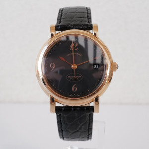 Швейцарський годинник Parmigiani Fleurier Basica 18K Rose Gold Chronometer