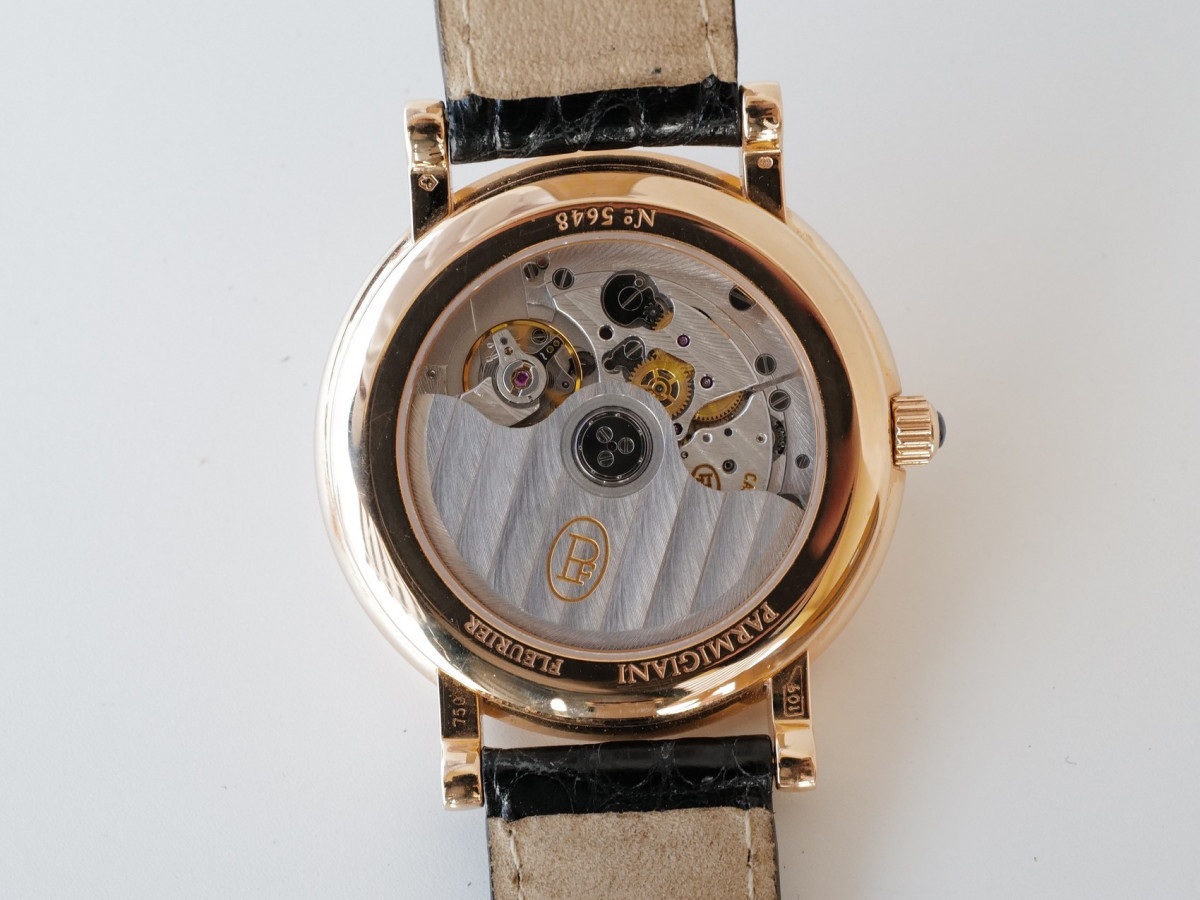 Швейцарський годинник Parmigiani Fleurier Basica 18K Rose Gold Chronometer