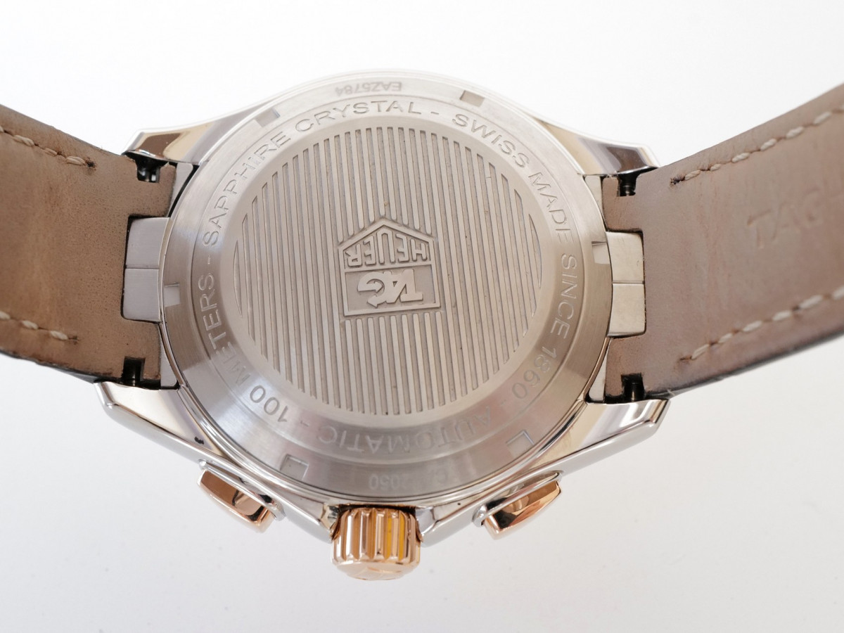 Швейцарський годинник TAG Heuer Link Calibre 16 Chronograph Gold Steel