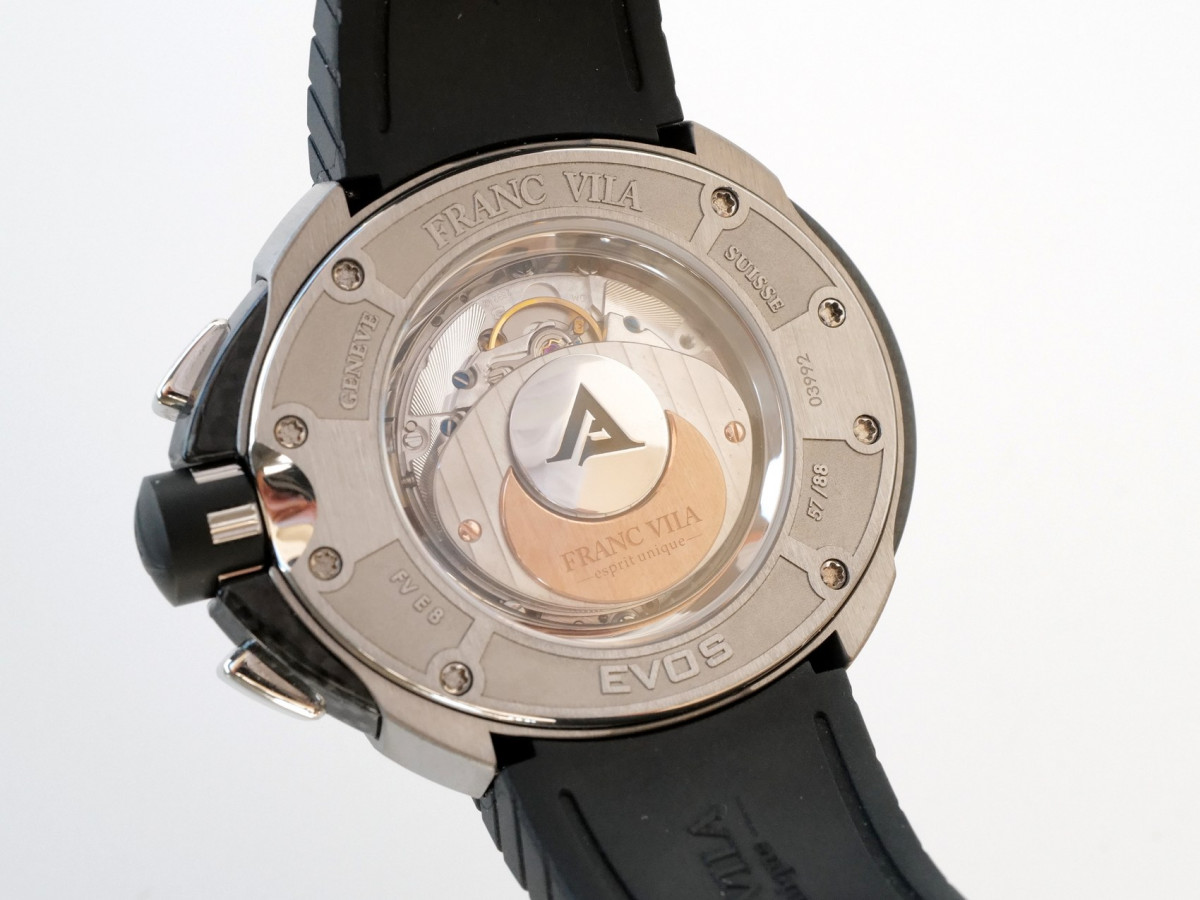 Швейцарський годинник Franc Vila Chronograph Grand Date Titanium Carbon Limited Edition