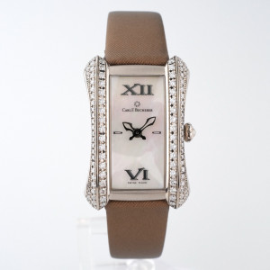 Швейцарський годинник Carl F. Bucherer Alacria Midi 18K White Gold Diamonds