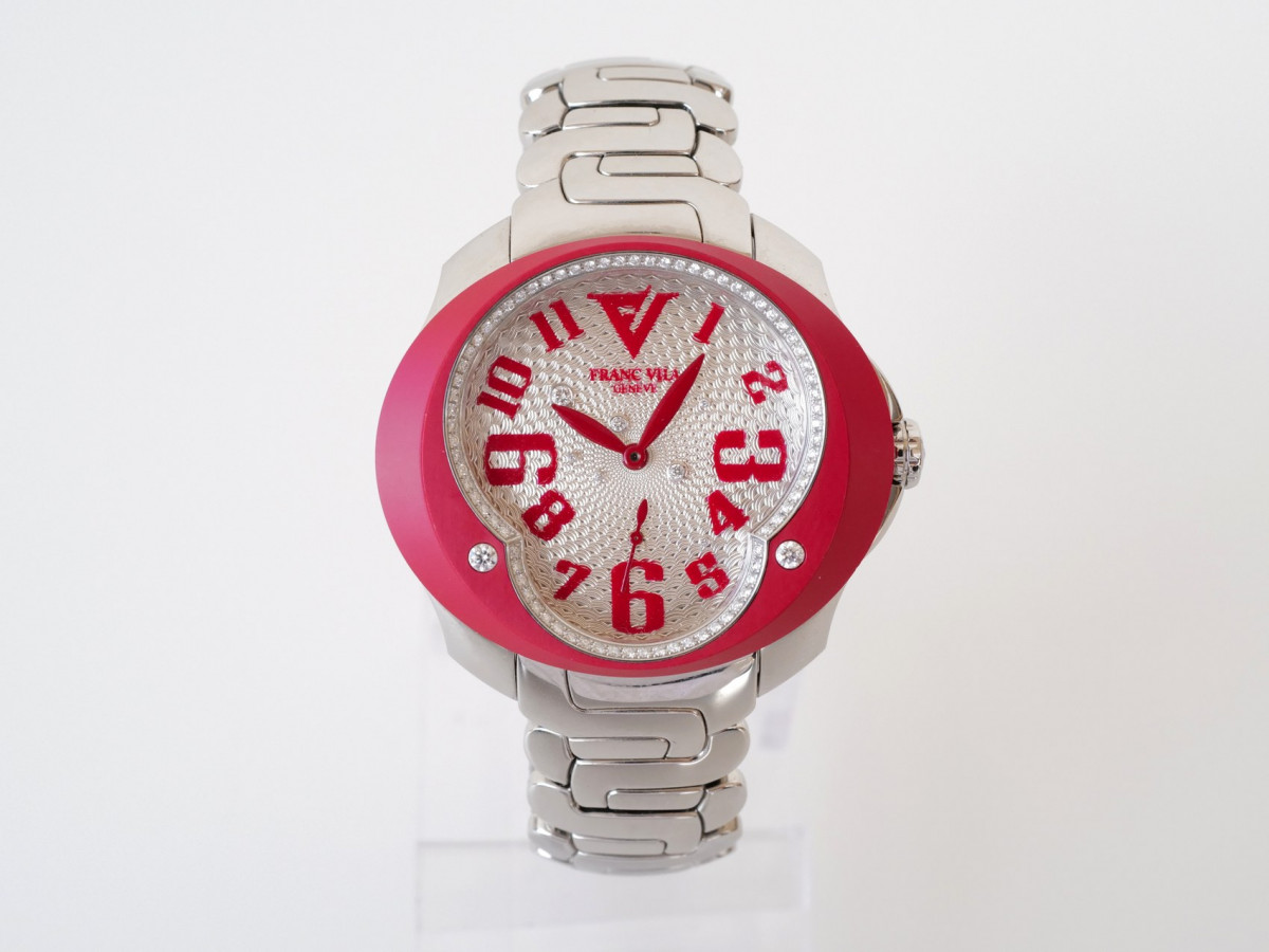 Швейцарские часы Franc Vila Collection Tribute In Colors Red Diamonds