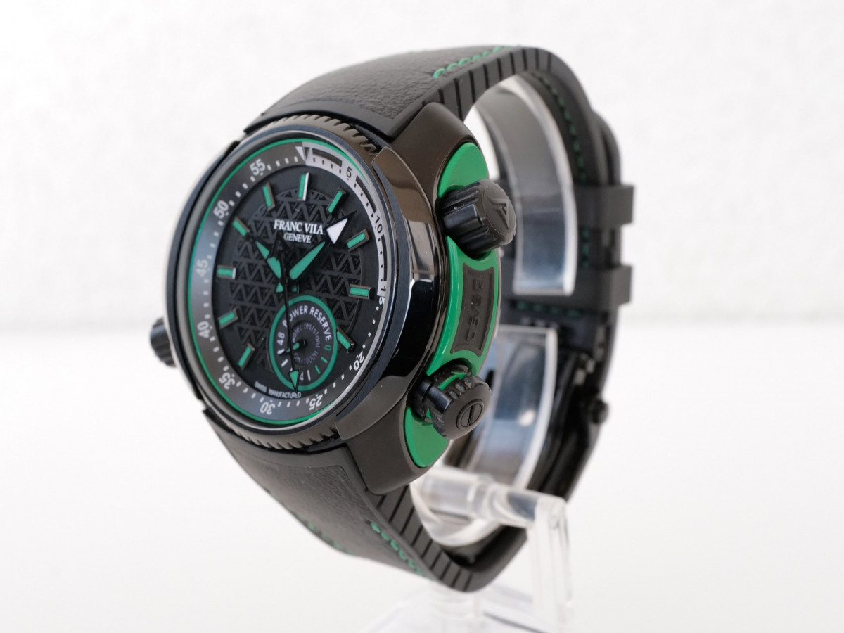 Швейцарские часы Franc Vila Intrepido Diver Superligero Green Titanium Limited Edition