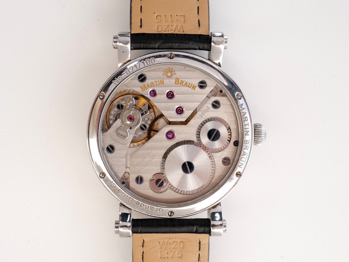 Швейцарський годинник Martin Braun Classic Collection Grande Blue Limited Edition