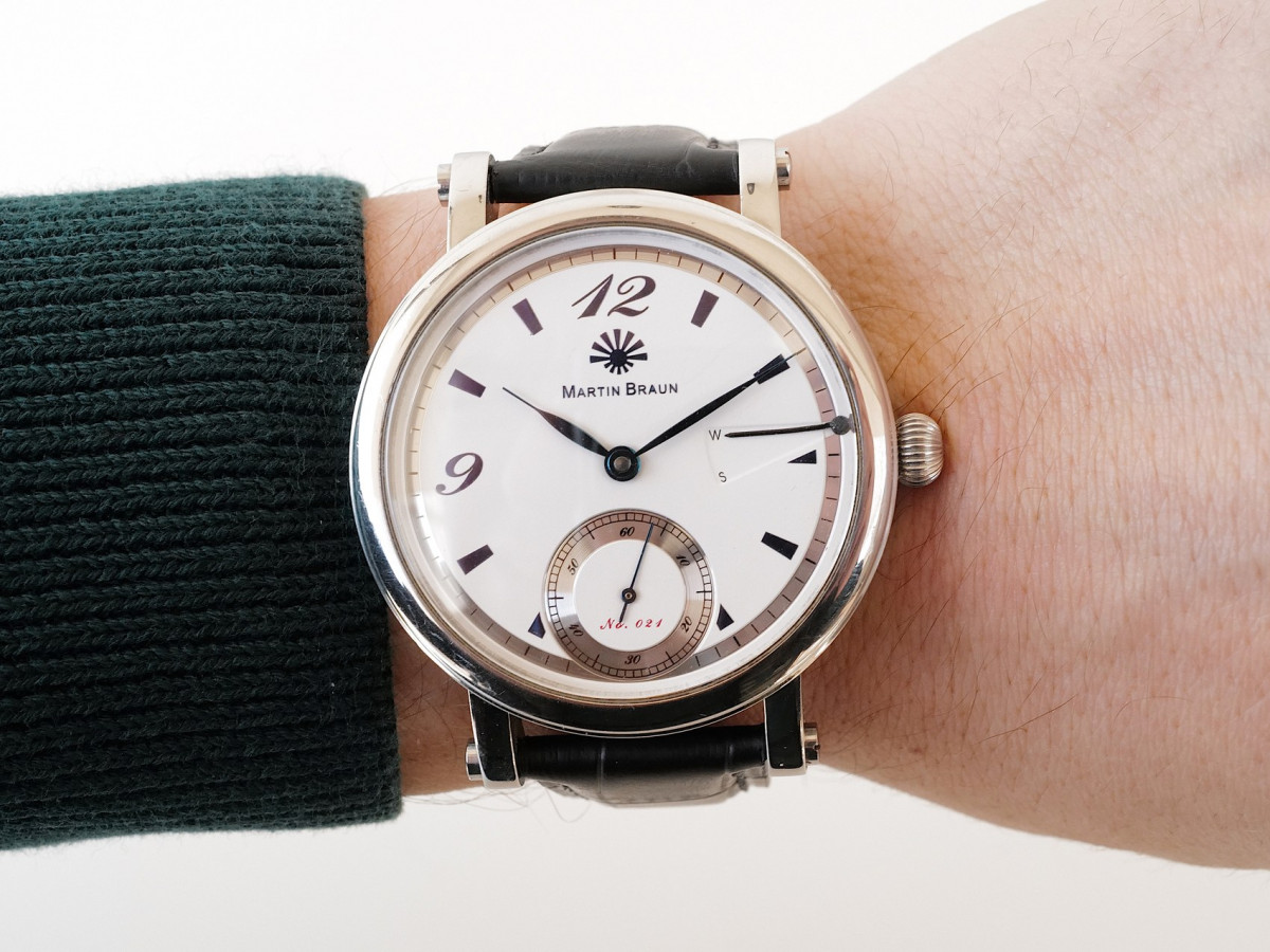 Швейцарський годинник Martin Braun Classic Collection Grande Blue Limited Edition