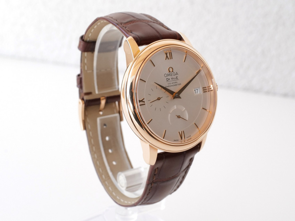 Швейцарские часы Omega De Ville Prestige Power Reserve 18K Rose Gold