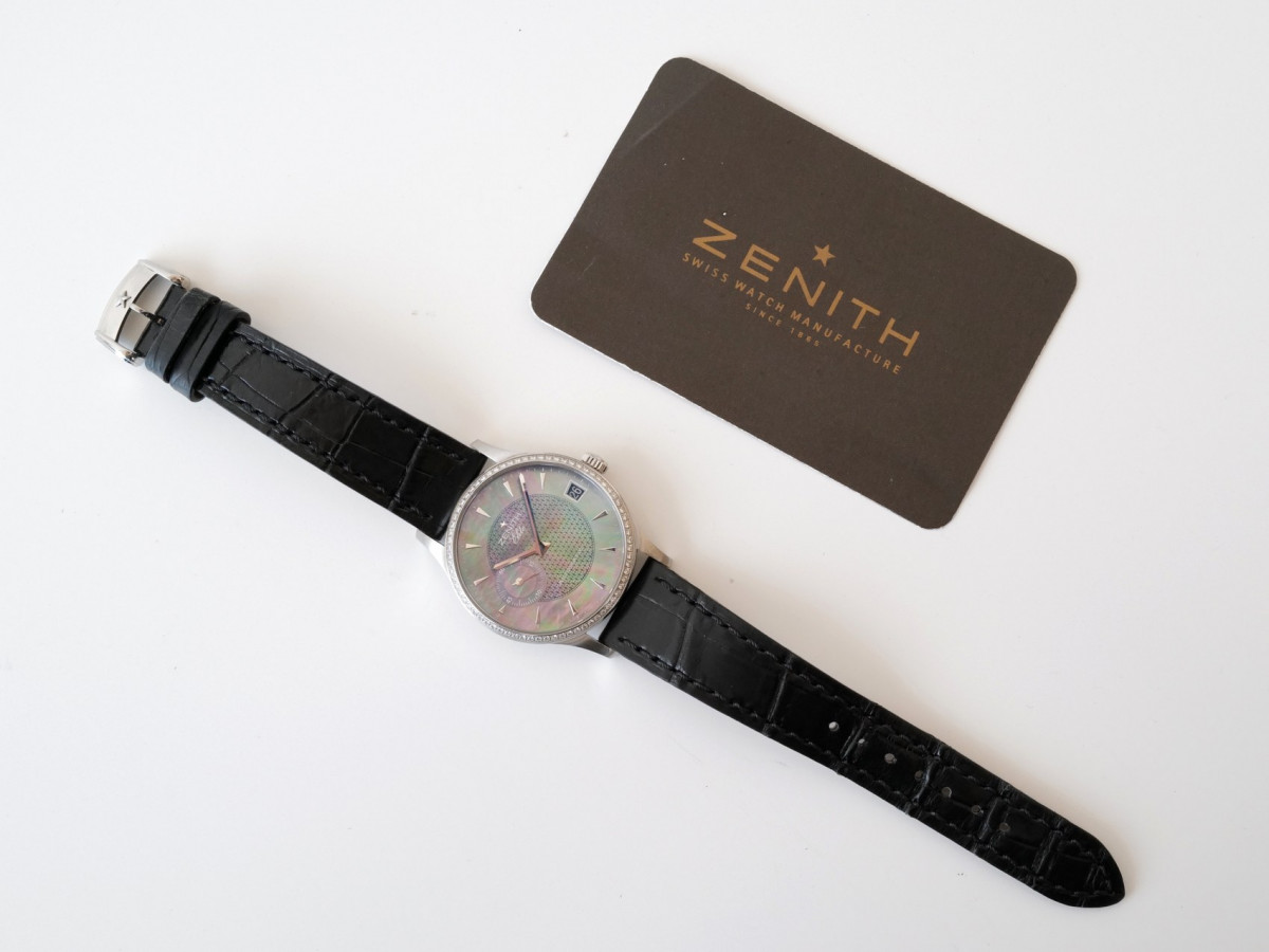 Швейцарський годинник Zenith Heritage Class Elite Lady Diamonds MOP Dial