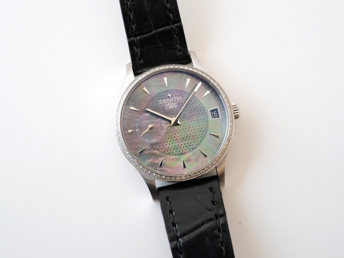 Швейцарський годинник Zenith Heritage Class Elite Lady Diamonds MOP Dial