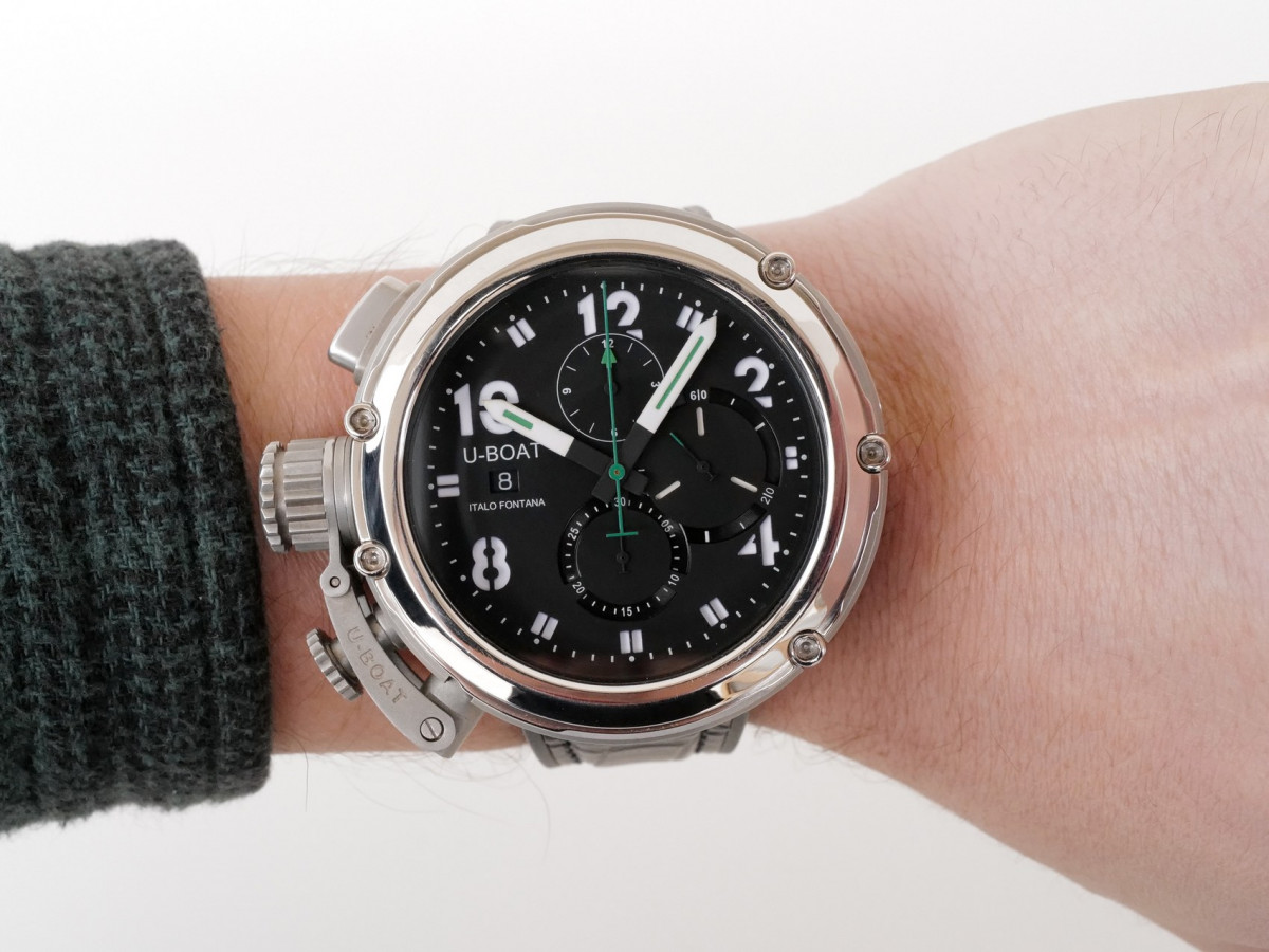 Swiss watch U-Boat Chimera U-51 Green Line Limited Edition