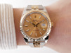 Швейцарские часы Rolex Datejust 41 Jubilee Steel 18K Yellow Gold Champagne Dial (2022)