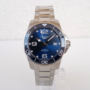 Швейцарський годинник Longines Hydroconquest Ceramic Blue Dial Automatic
