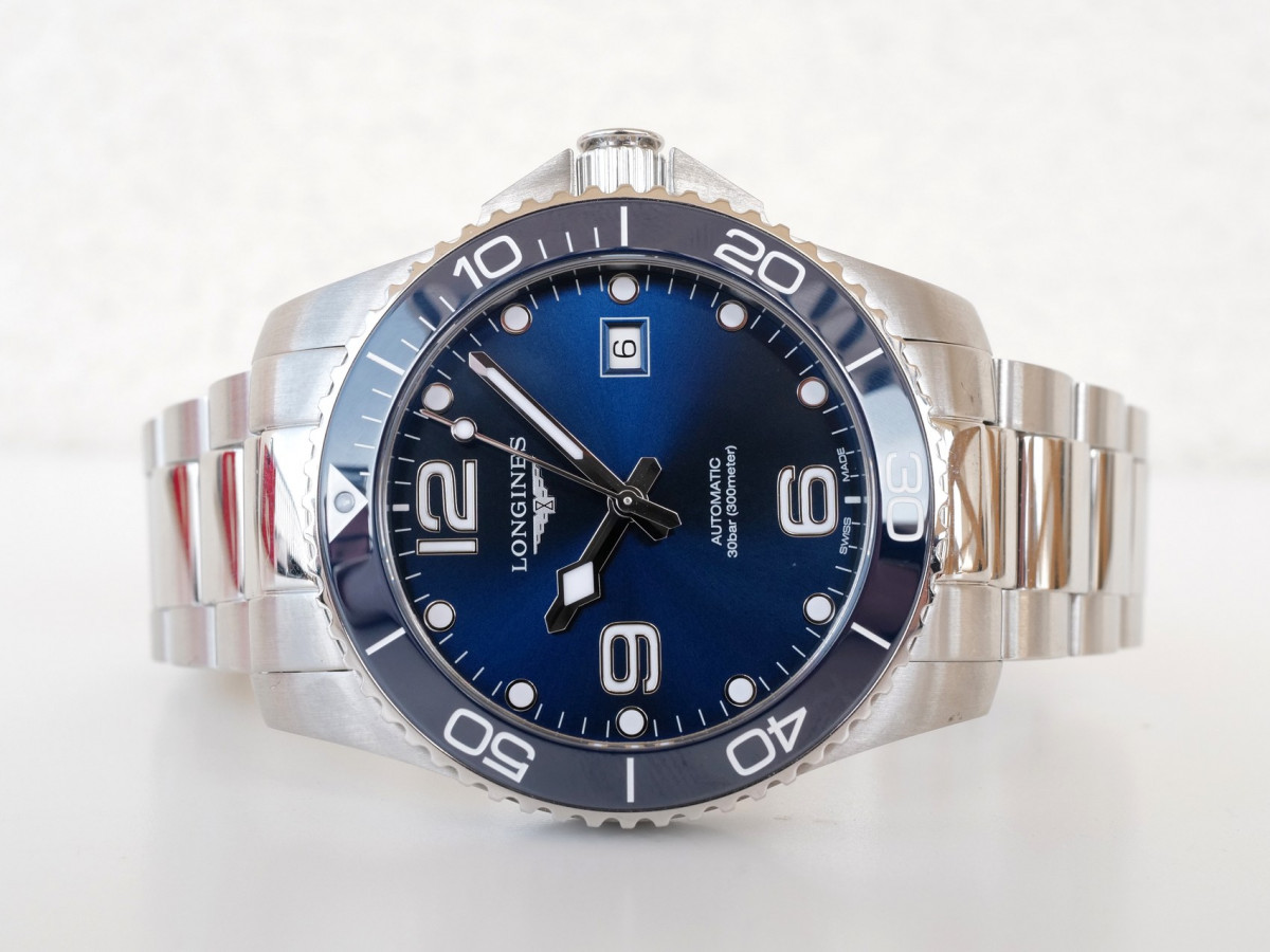 Швейцарские часы Longines Hydroconquest Ceramic Blue Dial Automatic