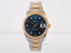 Швейцарський годинник Rolex Oyster Perpetual Date 34 Steel Gold Blue Dial
