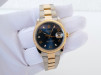 Швейцарський годинник Rolex Oyster Perpetual Date 34 Steel Gold Blue Dial