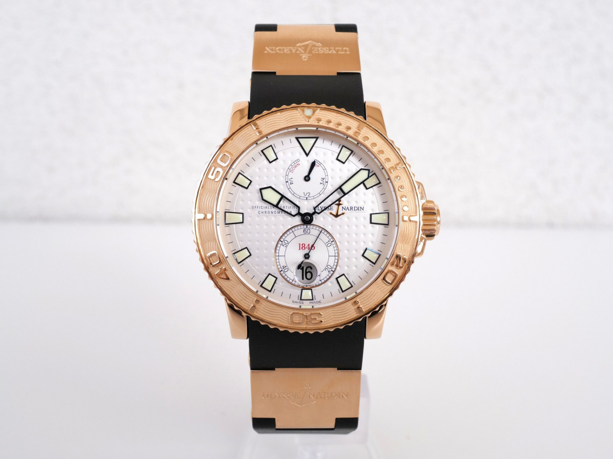 Swiss watch Ulysse Nardin Diver Maxi Marine Chronometer 18K Rose Gold