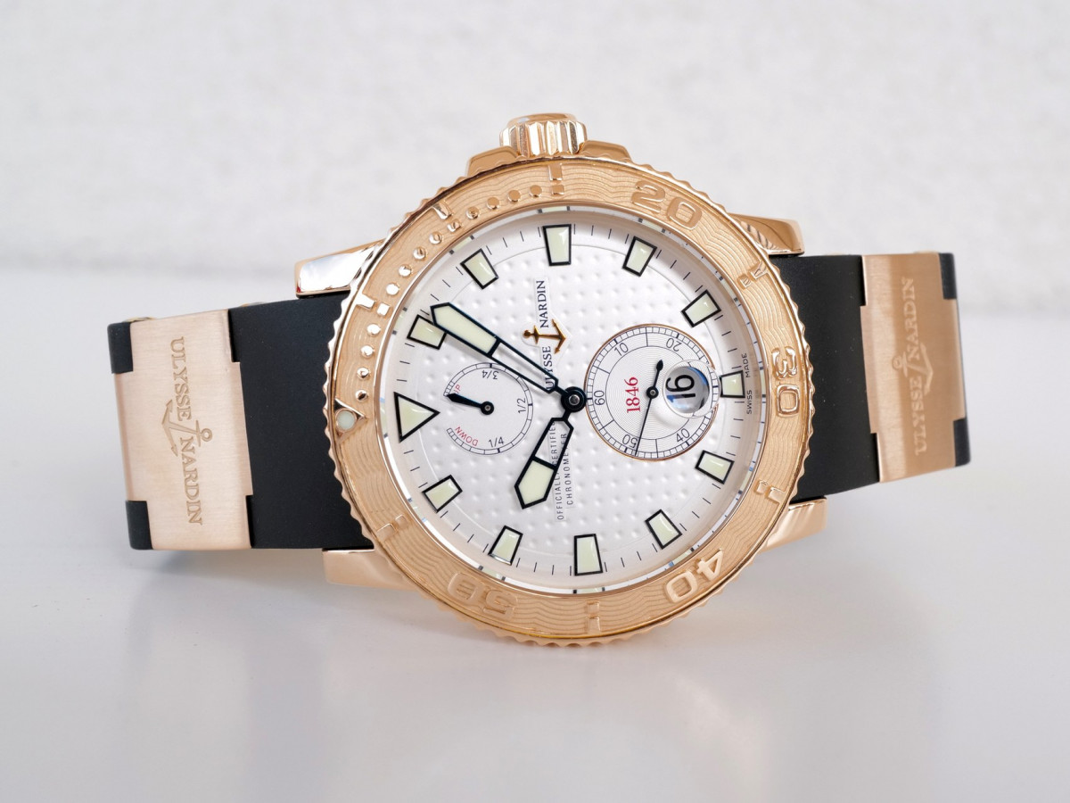 Swiss watch Ulysse Nardin Diver Maxi Marine Chronometer 18K Rose Gold