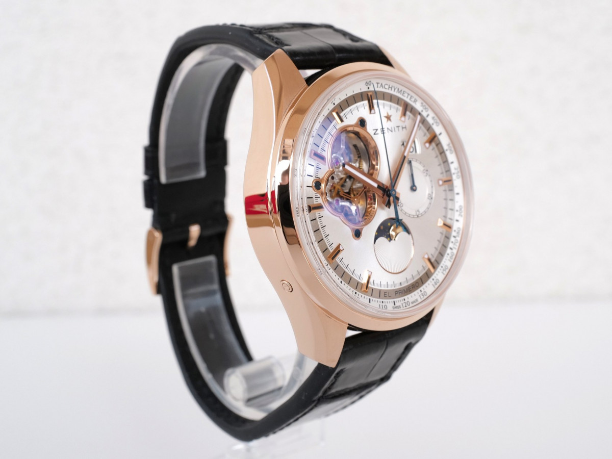 Швейцарський годинник Zenith El Primero Chronomaster Open Grande Date Moon SunPhase 18K Rose Gold