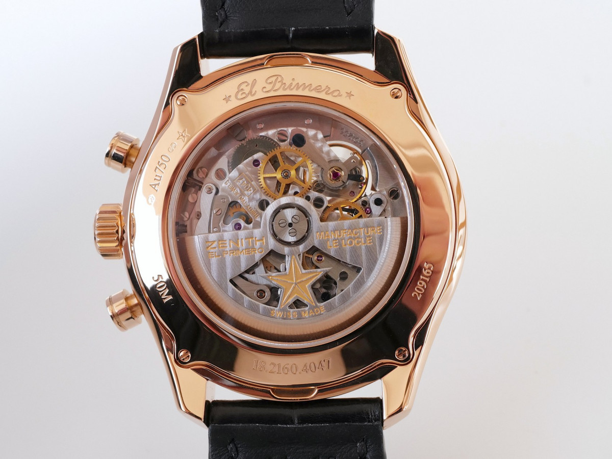 Швейцарський годинник Zenith El Primero Chronomaster Open Grande Date Moon SunPhase 18K Rose Gold