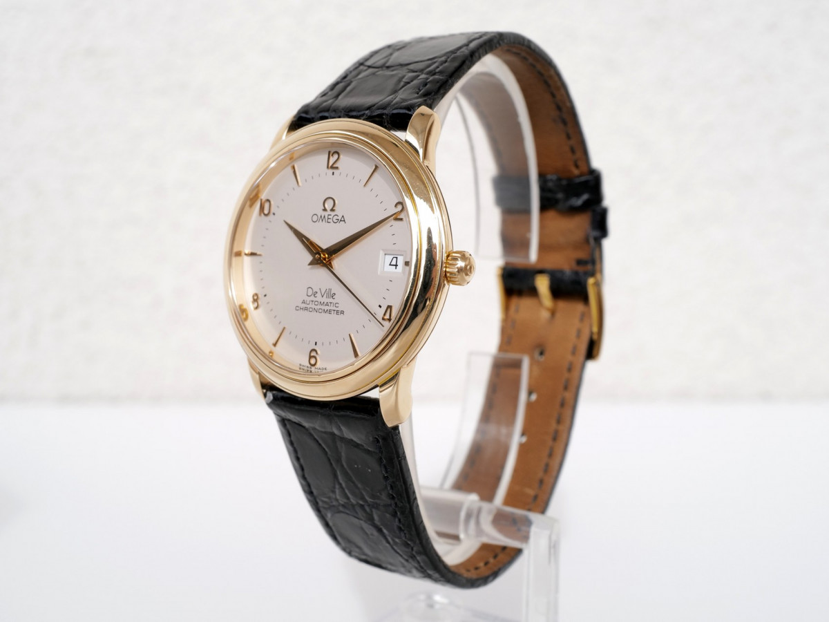 Швейцарские часы Omega De Ville Prestige 18K Yellow Gold Automatic
