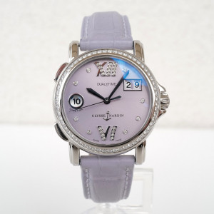 Швейцарские часы Ulysse Nardin San Marco GMT Diamonds Lavender