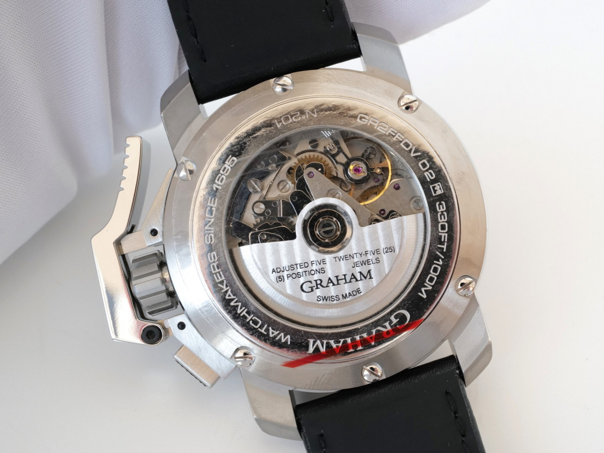 Swiss watch Graham Chronofighter Oversize Automatic Chronograph
