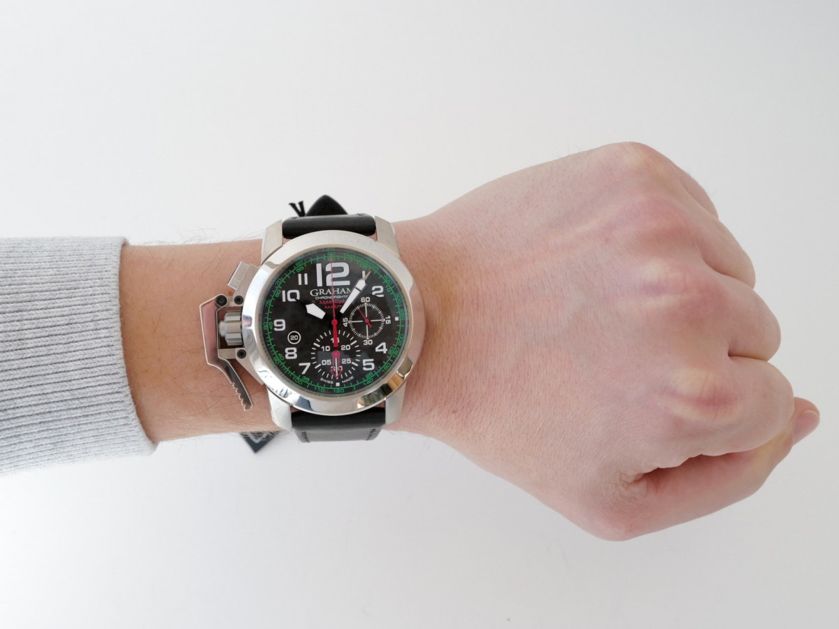 Swiss watch Graham Chronofighter Oversize Automatic Chronograph