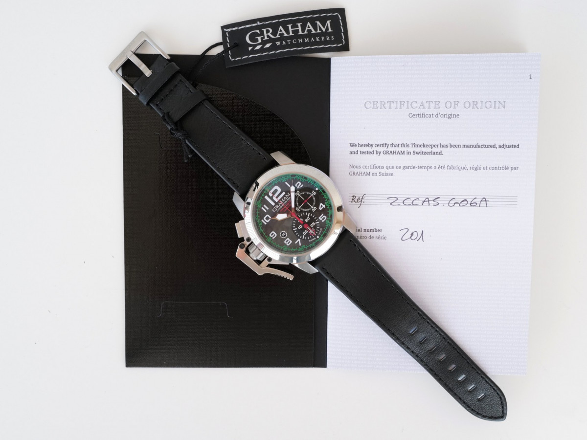 Swiss watch Graham Chronofighter Oversize Automatic Chronograph