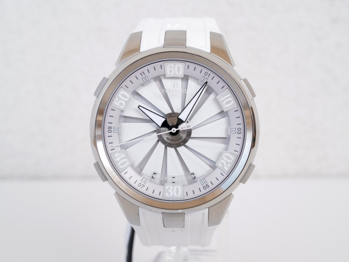 Swiss watch Turbine Racing XL 48mm White